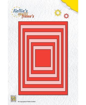 Nellie Snellen Multi Frame Straight Rectangle (MFD058) Nellie Snellen Multi Frame Straight Rectangle (MFD058)
