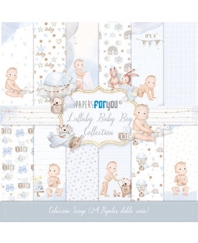 Papers For You Lullaby Baby Boy 8x8 Inch Paper Pack (24pcs) (PFY-11099) Papers For You Lullaby Baby Boy 8x8 Inch Paper Pack (24pcs) (PFY-11099)