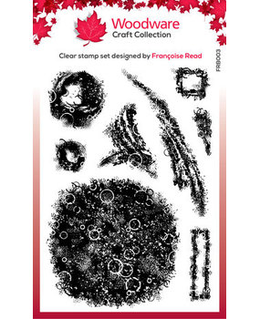 Woodware Texture Palette Clear Stamps (FRB003)