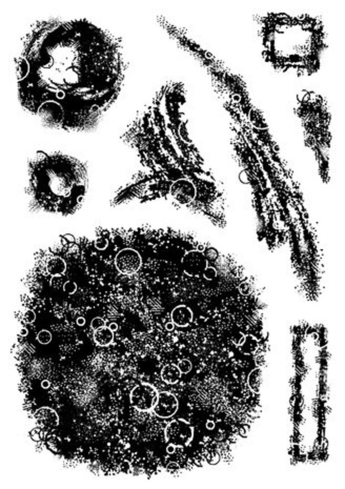 Woodware Texture Palette Clear Stamps (FRB003)