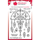 Woodware Garden Dream Catcher Clear Stamps (FRS960)
