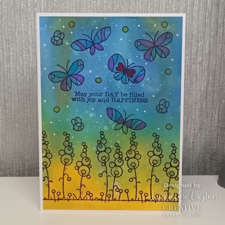 Woodware Garden Border Clear Stamps (FRS962) Woodware Garden Border Clear Stamps (FRS962)