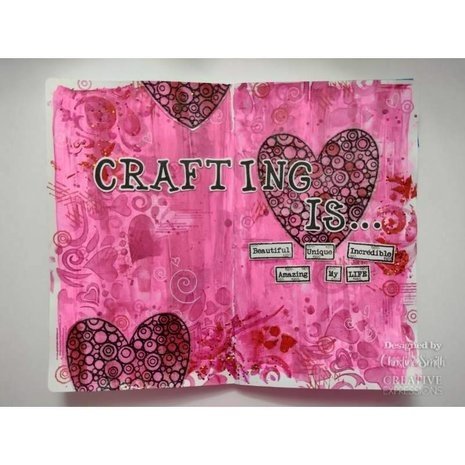 Woodware Love Tape Words Clear Stamps (FRS966) Woodware Love Tape Words Clear Stamps (FRS966)