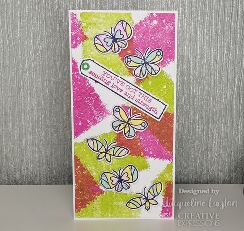 Woodware Mini Texture Background Clear Stamps (FRM053)