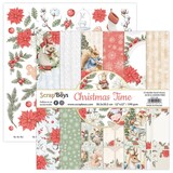ScrapBoys Christmas Time 12x12 Inch Paper Set (CHTI-08)