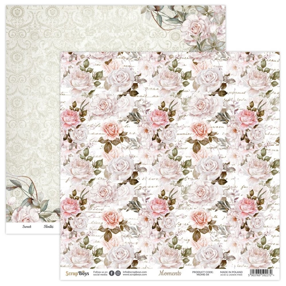 ScrapBoys Moments 12x12 Inch Paper Set (MOME-08) ScrapBoys Moments 12x12 Inch Paper Set (MOME-08)