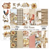 ScrapBoys Old Farm 12x12 Inch Paper Set (OLFA-08)