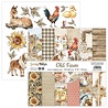 ScrapBoys Old Farm 8x8 Inch Paper Pad (OLFA-10)