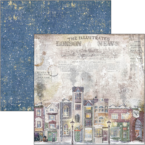 Ciao Bella Papercrafting London's Calling 12x12 Inch Paper Pad (CBPM059)