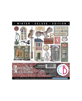 Ciao Bella Papercrafting London's Calling 6x6 Inch Paper Pad (CBQE059) Ciao Bella Papercrafting London's Calling 6x6 Inch Paper Pad (CBQE059)