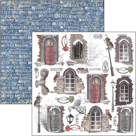 Ciao Bella Papercrafting London's Calling 6x6 Inch Paper Pad (CBQE059) Ciao Bella Papercrafting London's Calling 6x6 Inch Paper Pad (CBQE059)