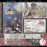 Ciao Bella Papercrafting London's Calling 12x12 Inch Patterns Pad (CBT059)