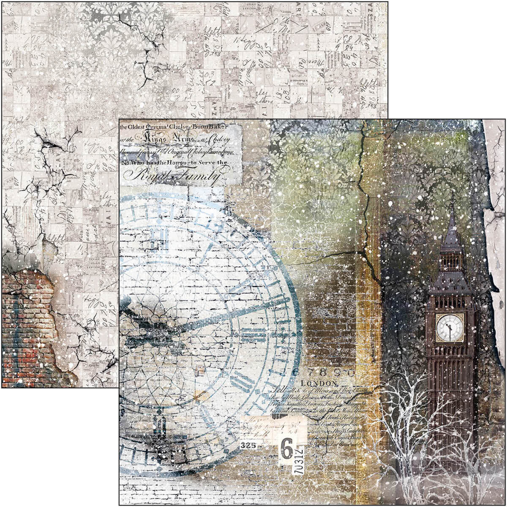 Ciao Bella Papercrafting London's Calling 12x12 Inch Patterns Pad (CBT059) Ciao Bella Papercrafting London's Calling 12x12 Inch Patterns Pad (CBT059)