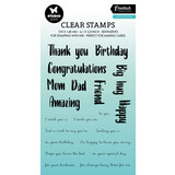 Studio Light Essentials Clear Stamp Happy Birthday (SL-ES-STAMP305)*