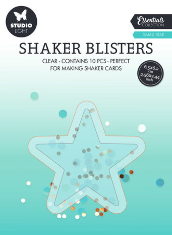 Studio Light Essentials Shaker Blisters Small Star (SL-ES-BLIS06) Studio Light Essentials Shaker Blisters Small Star (SL-ES-BLIS06)