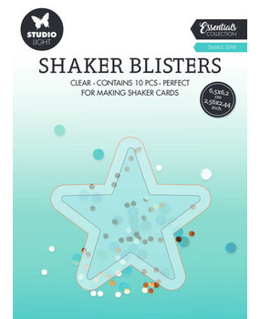 Studio Light Essentials Shaker Blisters Small Star (SL-ES-BLIS06) Studio Light Essentials Shaker Blisters Small Star (SL-ES-BLIS06)