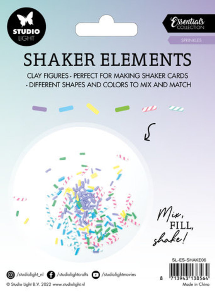 Studio Light Essentials Shaker Elements Sprinkles (SL-ES-SHAKE06) Studio Light Essentials Shaker Elements Sprinkles (SL-ES-SHAKE06)