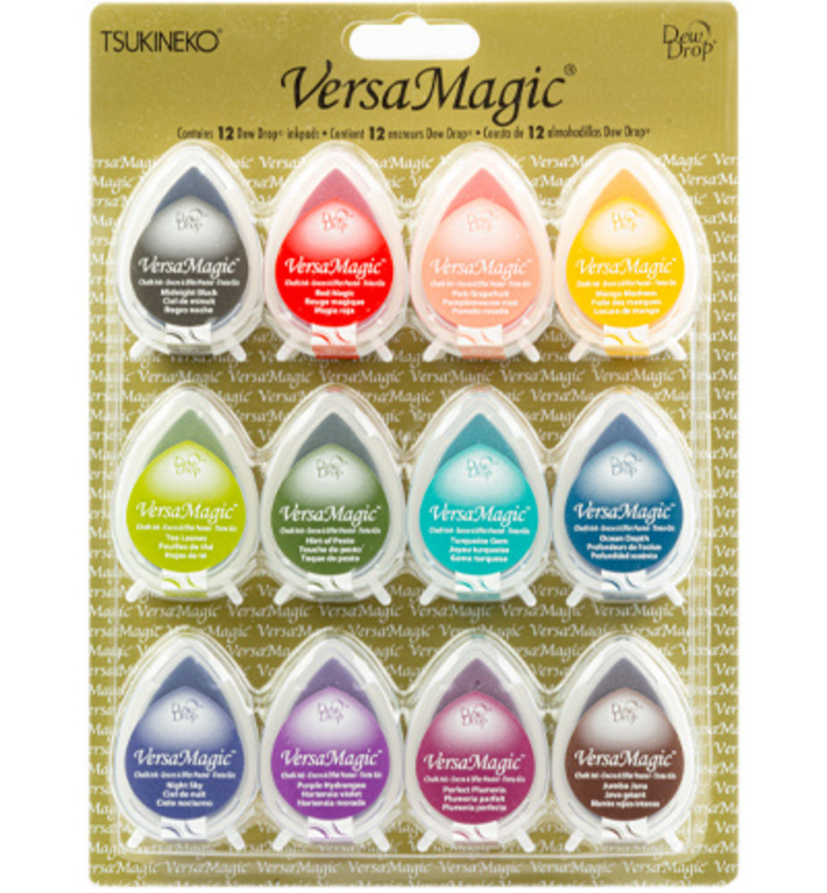 Tsukineko VersaMagic Dew Drop Set (GD-012-001)