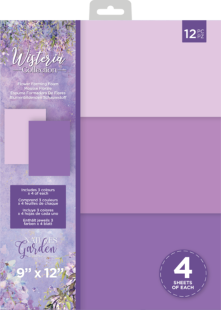 Crafter's Companion Wisteria Collection Flower Forming Foam Pack (NG-WC-FOAM-FLFO)