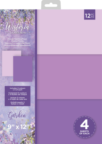 Crafter's Companion Wisteria Collection Flower Forming Foam Pack (NG-WC-FOAM-FLFO)