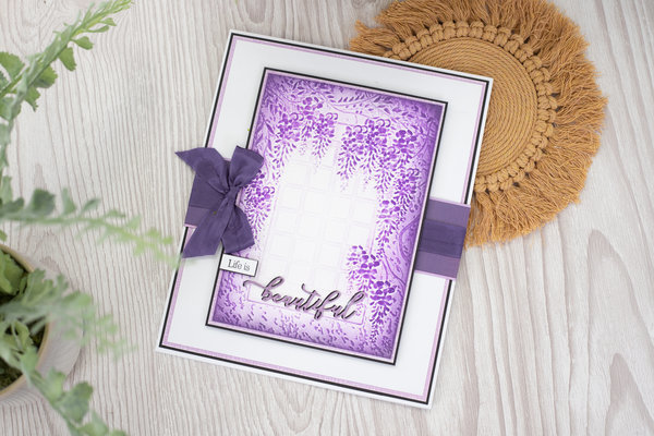 Crafter's Companion Wisteria Collection 3D Embossing Folder Rustic Window (NG-WC-EF5-3D-RWI) Crafter's Companion Wisteria Collection 3D Embossing Folder Rustic Window (NG-WC-EF5-3D-RWI)