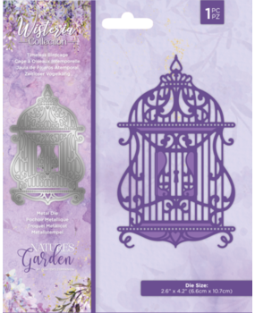 Crafter's Companion Wisteria Collection Timeless Birdcage Die (NG-WC-MD-TBC) Crafter's Companion Wisteria Collection Timeless Birdcage Die (NG-WC-MD-TBC)