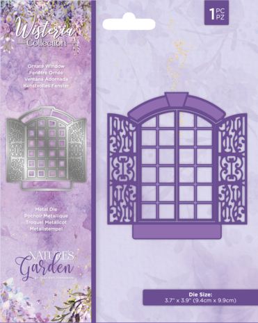 Crafter's Companion Wisteria Collection Ornate Window Die (NG-WC-MD-OWI) Crafter's Companion Wisteria Collection Ornate Window Die (NG-WC-MD-OWI)