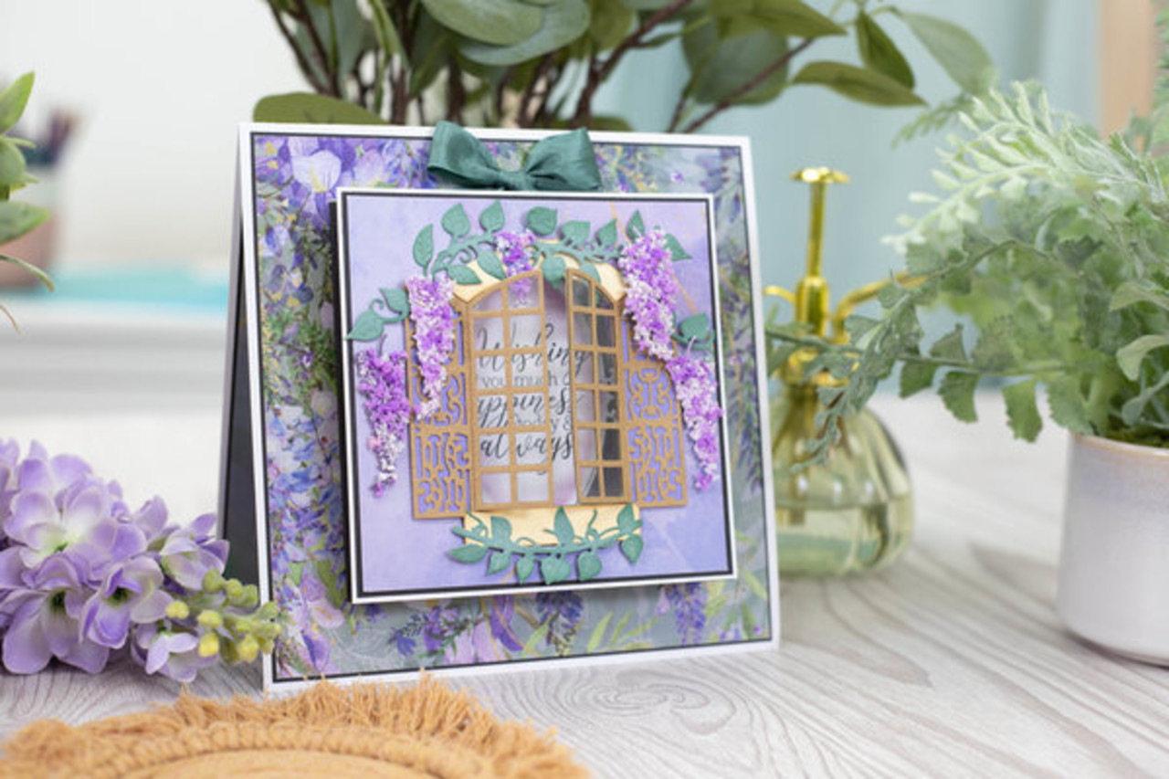 Crafter's Companion Wisteria Collection Ornate Window Die (NG-WC-MD-OWI) Crafter's Companion Wisteria Collection Ornate Window Die (NG-WC-MD-OWI)