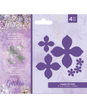 Crafter's Companion Wisteria Collection Wonderful Wisteria Die (NG-WC-MD-WOWI) Crafter's Companion Wisteria Collection Wonderful Wisteria Die (NG-WC-MD-WOWI)