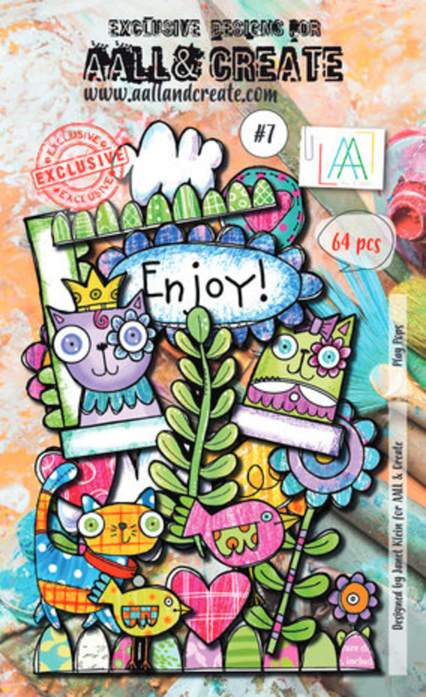 AALL and Create Ephemera Die-cuts Play Pops (AALL-EP-007)