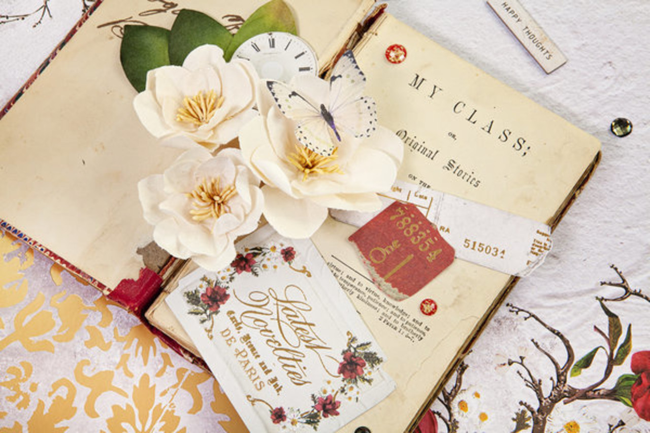 Prima Marketing Inc Magnolia Rouge Ephemera Icons (658243) Prima Marketing Inc Magnolia Rouge Ephemera Icons (658243)