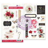 Prima Marketing Inc Magnolia Rouge Chipboard Stickers (658229)*
