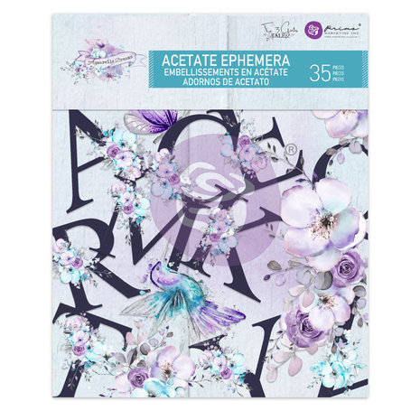 Prima Marketing Inc Aquarelle Dreams Acetate Ephemera Alphabet (659387) Prima Marketing Inc Aquarelle Dreams Acetate Ephemera Alphabet (659387)