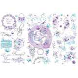 Prima Marketing Inc Aquarelle Dreams Rub On Transfers (659448)*