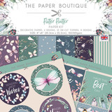 The Paper Boutique Flitter Flutter 8x8 Inch Paper Kit (PB1919)
