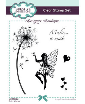 Creative Expressions Designer Boutique Clear Stamp A6 Fairy Wishes (UMSDB122) Creative Expressions Designer Boutique Clear Stamp A6 Fairy Wishes (UMSDB122)