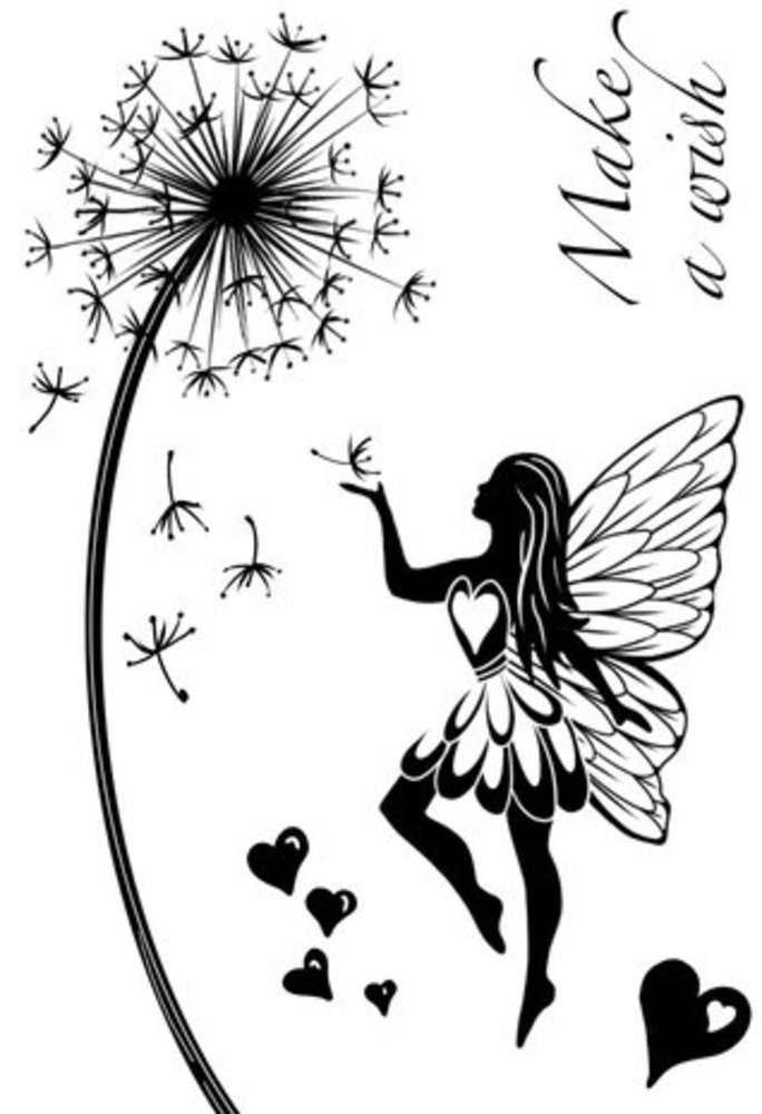 Creative Expressions Designer Boutique Clear Stamp A6 Fairy Wishes (UMSDB122)
