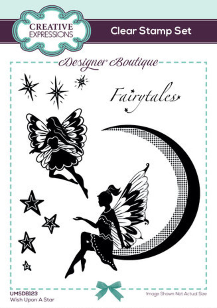 Creative Expressions Designer Boutique Clear Stamp A6 Wish Upon A Star (UMSDB123) Creative Expressions Designer Boutique Clear Stamp A6 Wish Upon A Star (UMSDB123)
