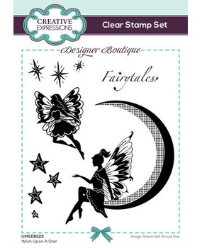 Creative Expressions Designer Boutique Clear Stamp A6 Wish Upon A Star (UMSDB123) Creative Expressions Designer Boutique Clear Stamp A6 Wish Upon A Star (UMSDB123)