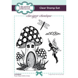 Creative Expressions Designer Boutique Clear Stamp A6 Mush-Room With A View (UMSDB124)