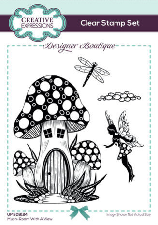 Creative Expressions Designer Boutique Clear Stamp A6 Mush-Room With A View (UMSDB124) Creative Expressions Designer Boutique Clear Stamp A6 Mush-Room With A View (UMSDB124)