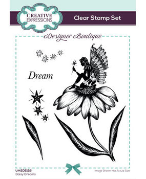 Creative Expressions Designer Boutique Clear Stamp A6 Daisy Dreams (UMSDB125) Creative Expressions Designer Boutique Clear Stamp A6 Daisy Dreams (UMSDB125)