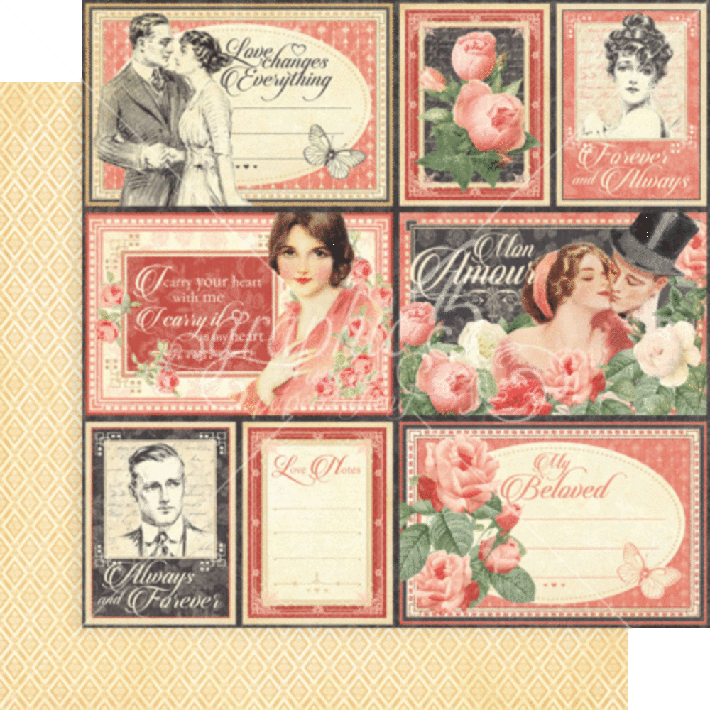 Graphic 45 Mon Amour 12x12 Inch Deluxe Collector's Edition (4502537)