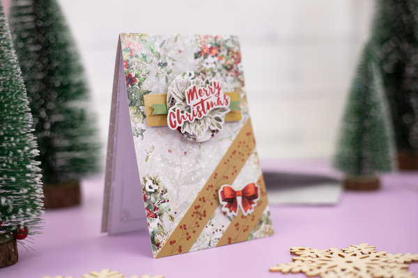 Crafter's Companion Make and Send Christmas 12x12 Inch Card Making Pad (CC-PAD12-MAS-XMAS)