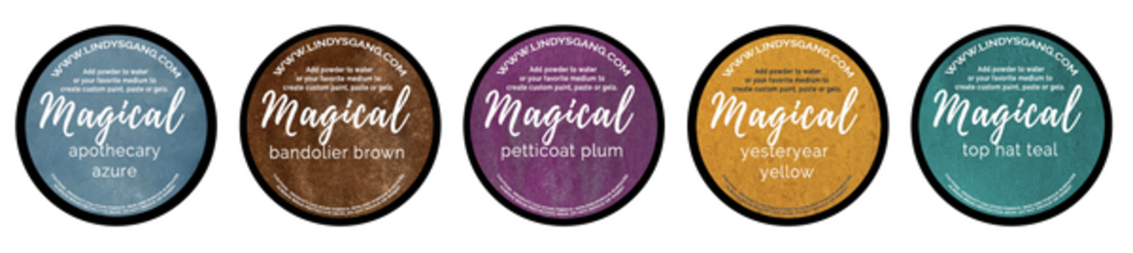 Lindy's Stamp Gang Steampunk Soiree Magical Set (mag-20)