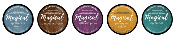 Lindy's Stamp Gang Steampunk Soiree Magical Set (mag-20)