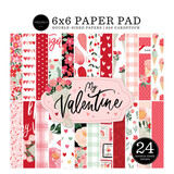 Carta Bella My Valentine 6x6 Inch Paper Pad (CBMV294023)