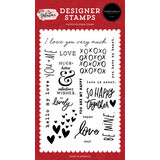Carta Bella My Valentine Valentine's Wishes Clear Stamps (CBMV294046)