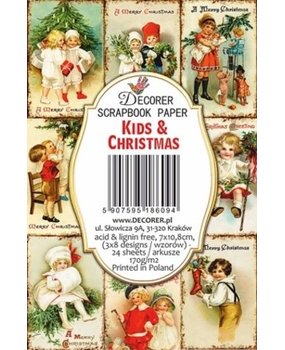 Decorer Kids and Christmas Paper Pack (7x10,8cm) (DECOR-M113)