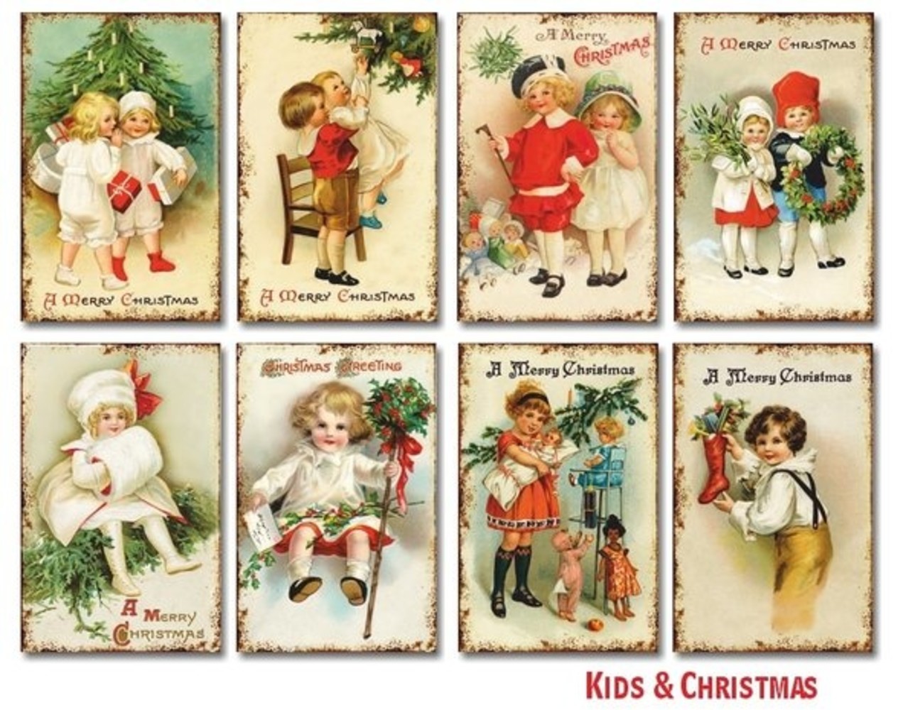 Decorer Kids and Christmas Paper Pack (7x10,8cm) (DECOR-M113)
